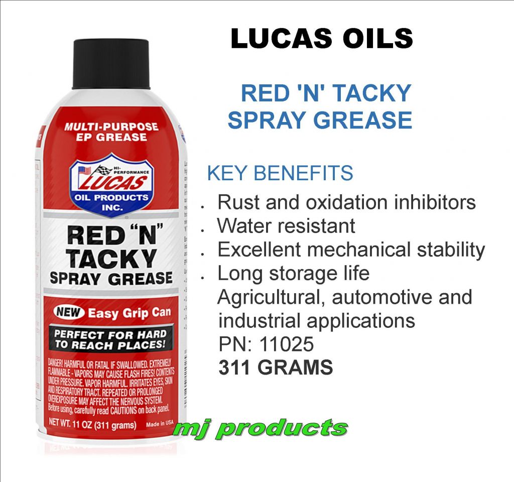 Lucas Oil 11025 11 oz. Red N Tacky Aerosol