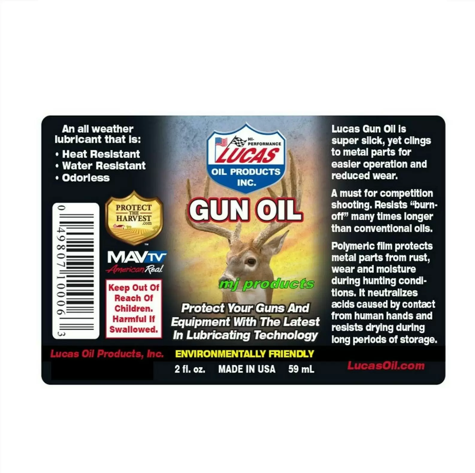 Lucas Gun Oil - Glens Surplus