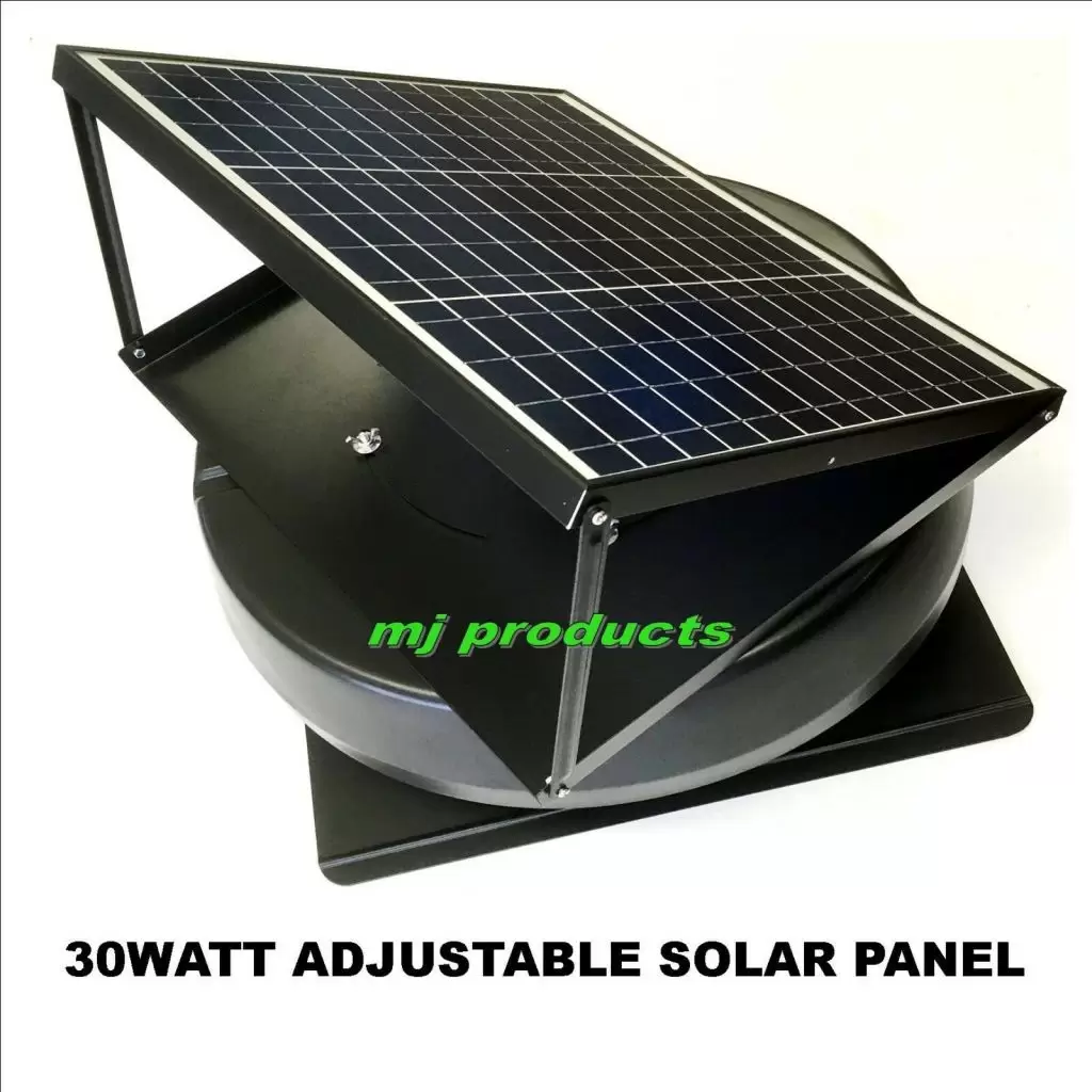 1460 Plastic Auto Cool- Solar Powered Ventilation Fan Keeps Your
